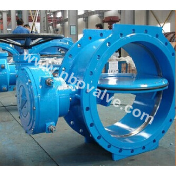 API609 Double Flanged Double Operated Butterfly Valve (D26F)